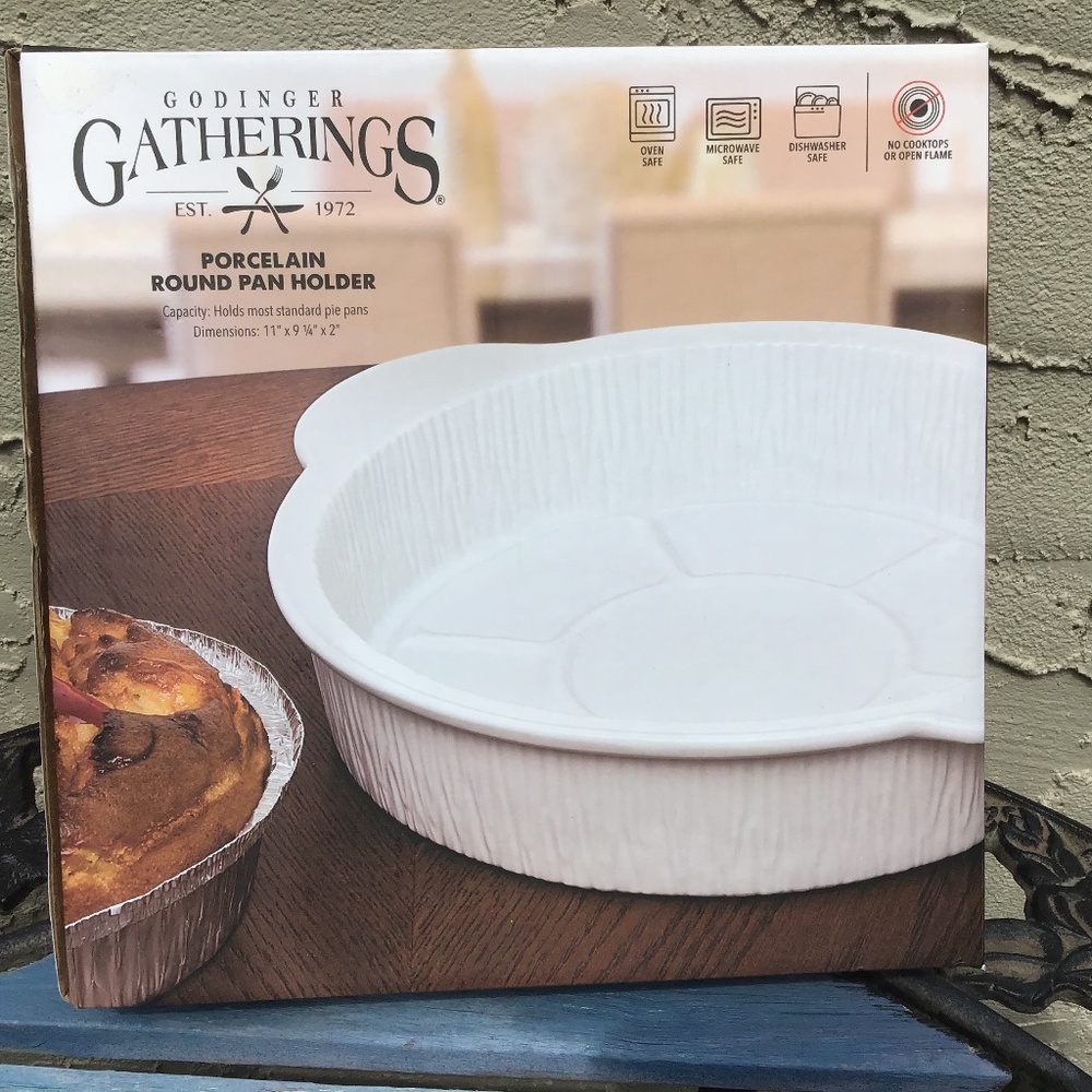 NWT GODINGER GATHERINGS PORCELAIN PAN